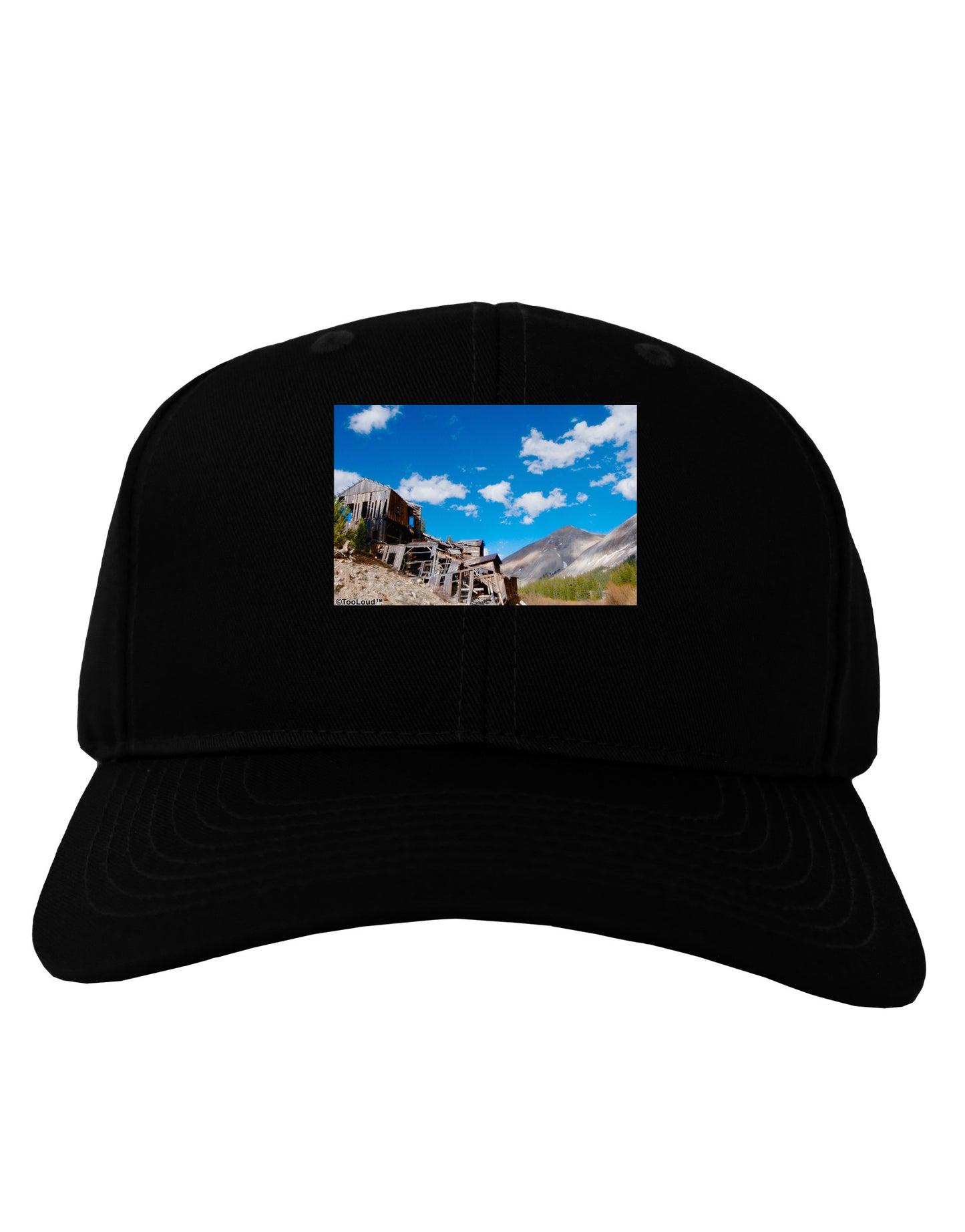 Colorado Landscape Ruins Adult Dark Baseball Cap Hat-Baseball Cap-TooLoud-Black-One Size-Davson Sales