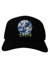 Planet Earth Text Adult Dark Baseball Cap Hat-Baseball Cap-TooLoud-Black-One Size-Davson Sales