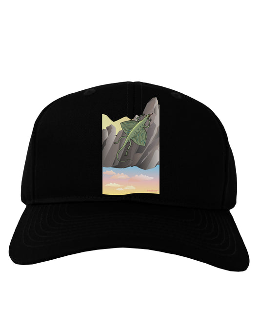 Archaopteryx - Without Name Adult Dark Baseball Cap Hat by TooLoud-Baseball Cap-TooLoud-Black-One Size-Davson Sales