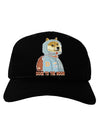 Doge to the Moon Adult Baseball Cap Hat-Baseball Cap-TooLoud-Black-One-Size-Fits-Most-Davson Sales