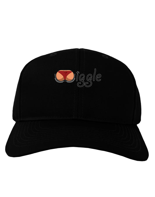 Wiggle - Twerk Medium Adult Dark Baseball Cap Hat-Baseball Cap-TooLoud-Black-One Size-Davson Sales