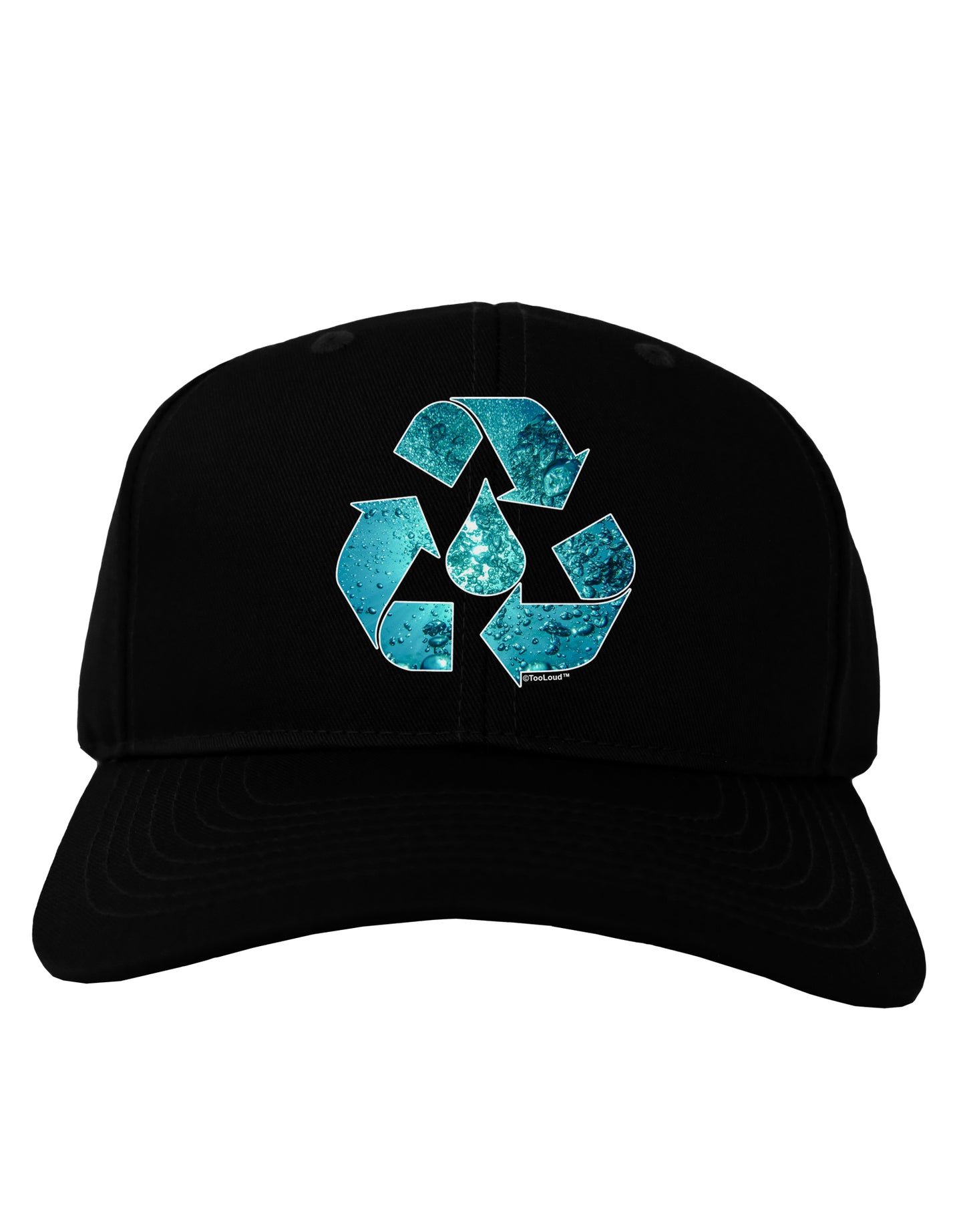 Water Conservation Adult Dark Baseball Cap Hat by TooLoud-Baseball Cap-TooLoud-Black-One Size-Davson Sales