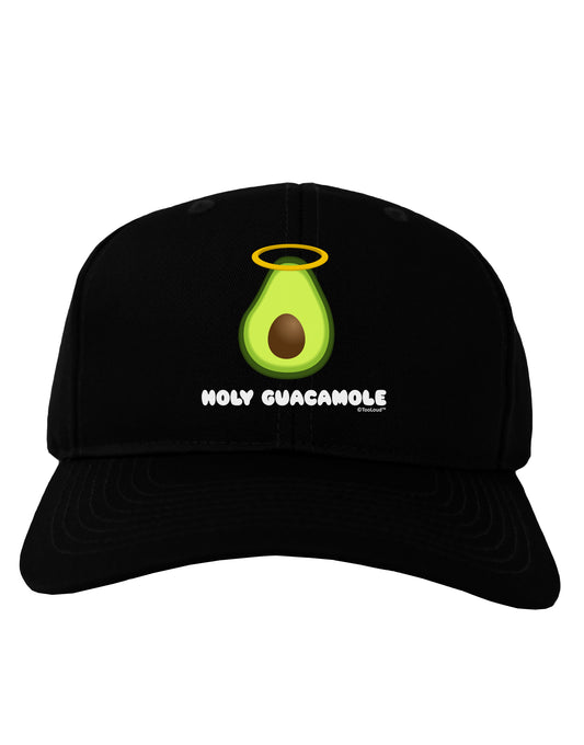 Holy Guacamole Design Adult Dark Baseball Cap Hat by TooLoud-Baseball Cap-TooLoud-Black-One Size-Davson Sales