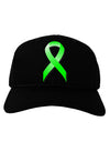 Lyme Disease Awareness Ribbon - Lime Green Adult Dark Baseball Cap Hat-Baseball Cap-TooLoud-Black-One Size-Davson Sales