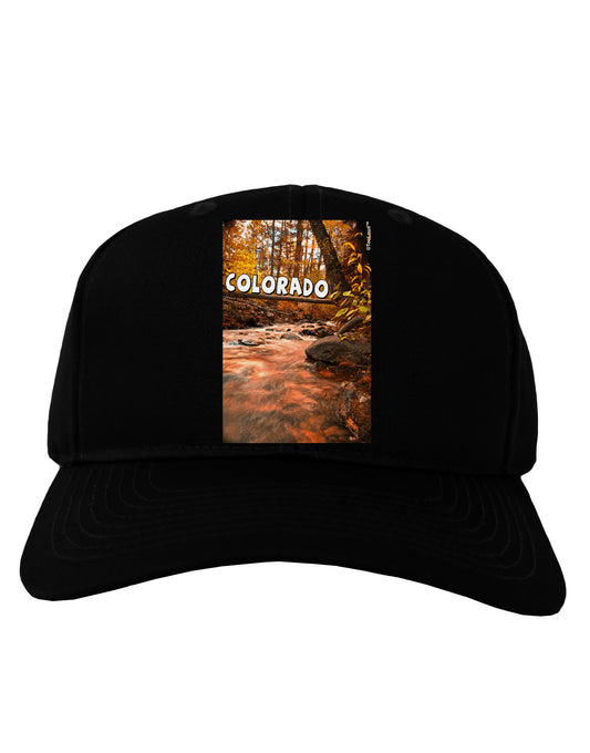Mt Shavano Colorado Text Adult Dark Baseball Cap Hat-Baseball Cap-TooLoud-Black-One Size-Davson Sales