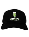 Momster Frankenstein Adult Baseball Cap Hat-Baseball Cap-TooLoud-Black-One-Size-Fits-Most-Davson Sales