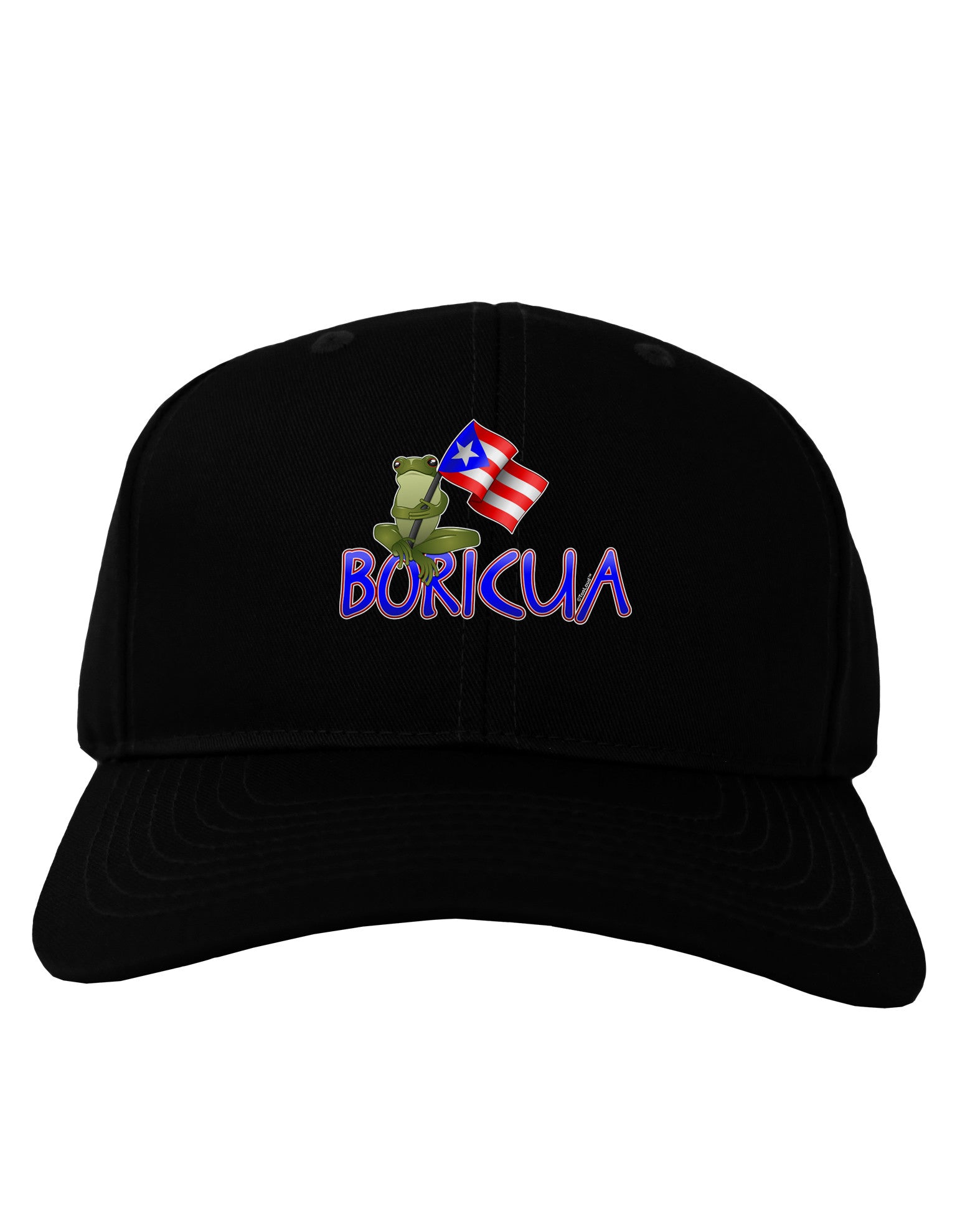 Coqui Boricua Adult Dark Baseball Cap Hat-Baseball Cap-TooLoud-Black-One Size-Davson Sales