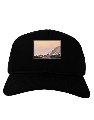 CO Sunset Cliffs Adult Dark Baseball Cap Hat-Baseball Cap-TooLoud-Black-One Size-Davson Sales