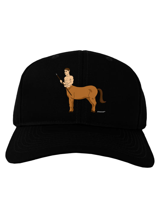 Greek Mythology Centaur Design - Color Adult Dark Baseball Cap Hat by TooLoud-Baseball Cap-TooLoud-Black-One Size-Davson Sales