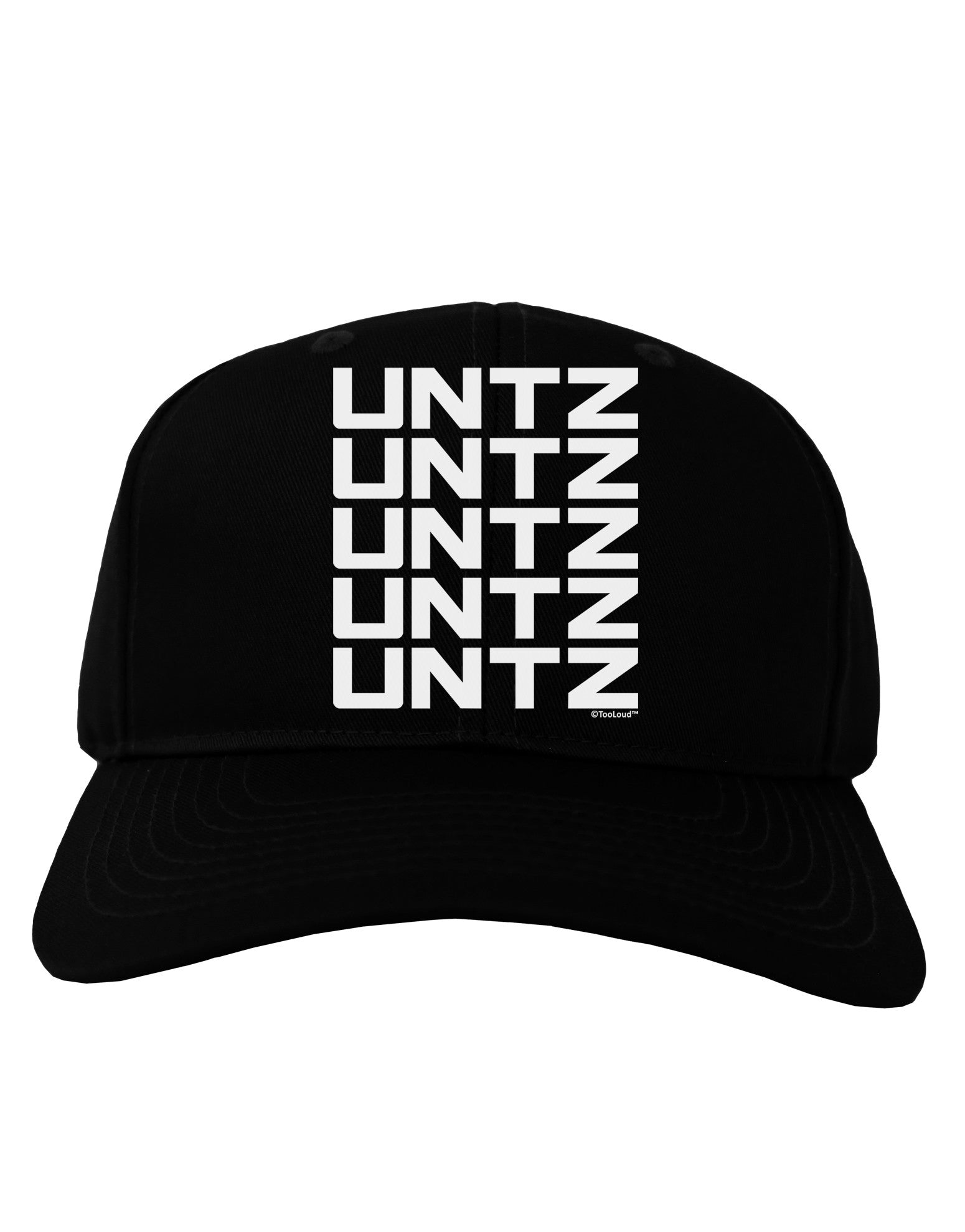 Untz Untz Untz Untz Untz EDM Design Adult Dark Baseball Cap Hat-Baseball Cap-TooLoud-Black-One Size-Davson Sales