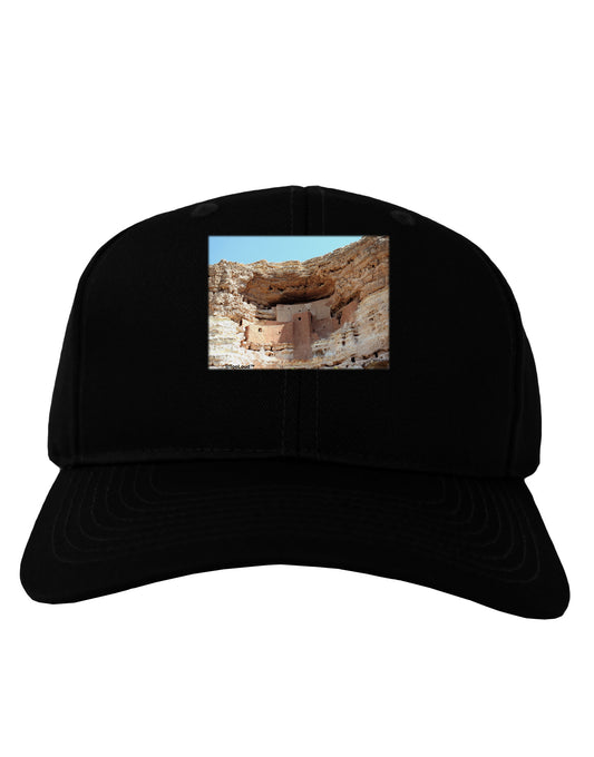 Montezuma Castle Arizona Adult Dark Baseball Cap Hat-Baseball Cap-TooLoud-Black-One Size-Davson Sales