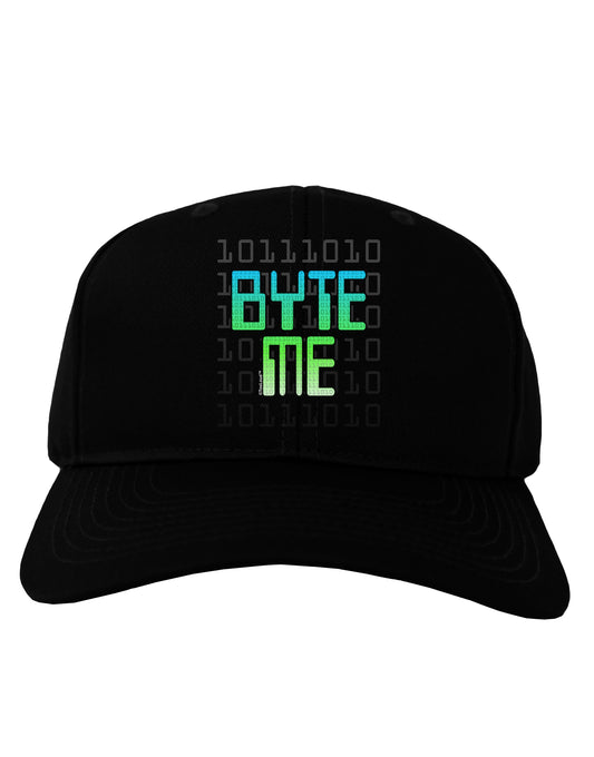 Byte Me Adult Dark Baseball Cap Hat-Baseball Cap-TooLoud-Black-One Size-Davson Sales