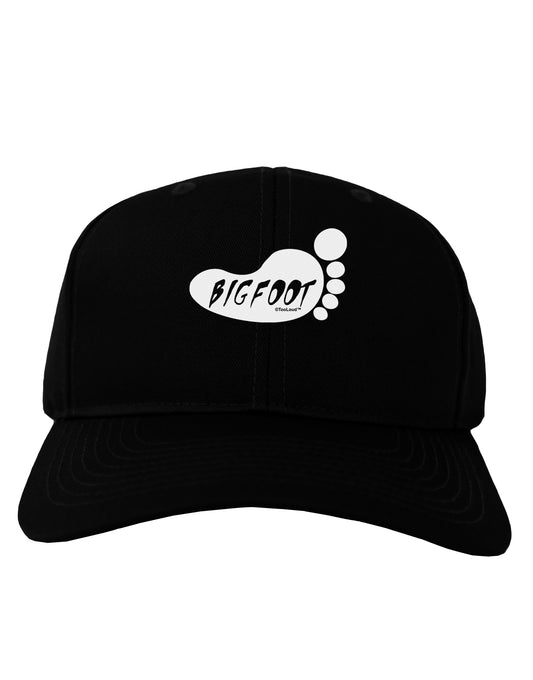 Bigfoot Adult Dark Baseball Cap Hat by TooLoud-Baseball Cap-TooLoud-Black-One Size-Davson Sales