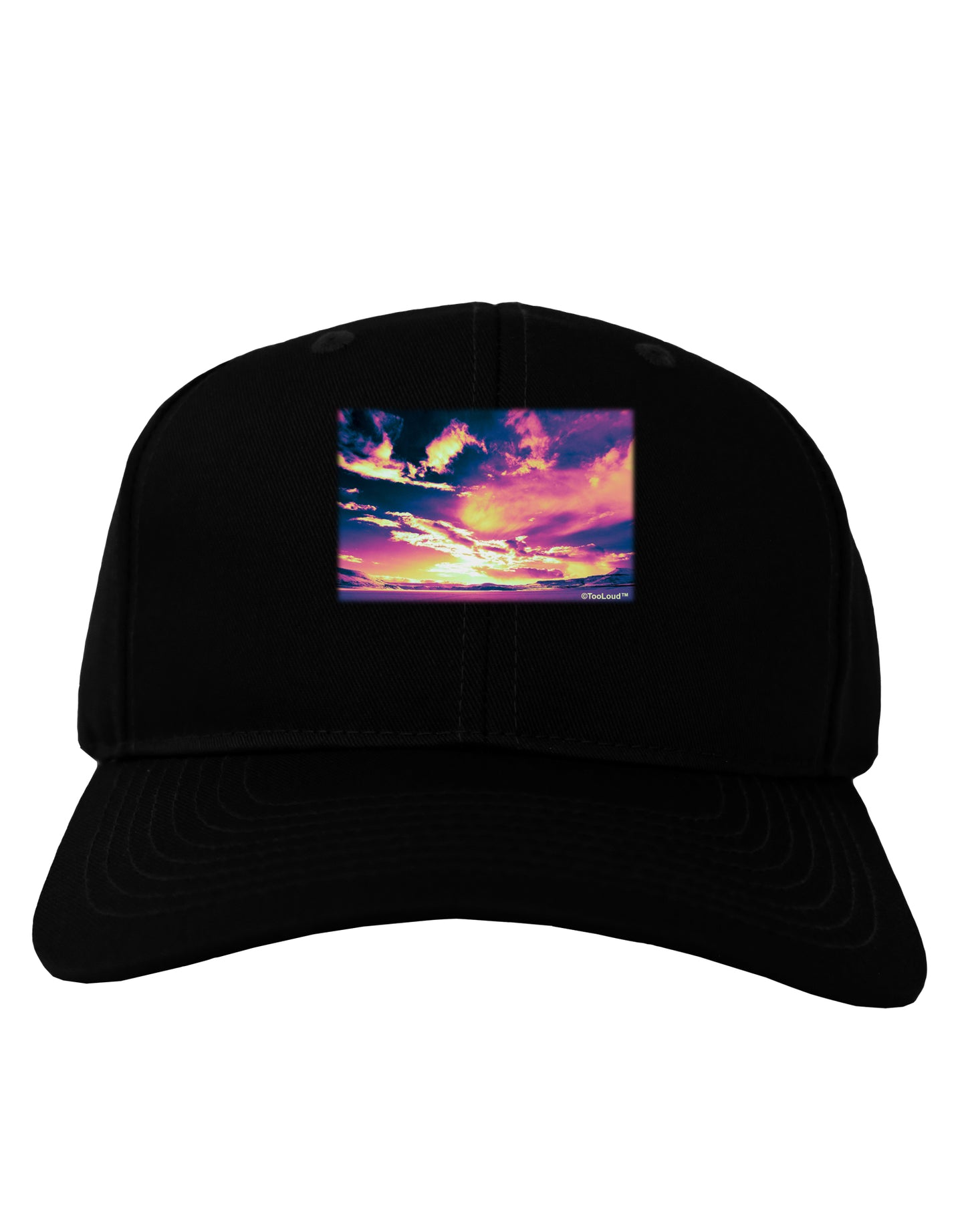 Blue Mesa Reservoir Surreal Adult Dark Baseball Cap Hat-Baseball Cap-TooLoud-Black-One Size-Davson Sales