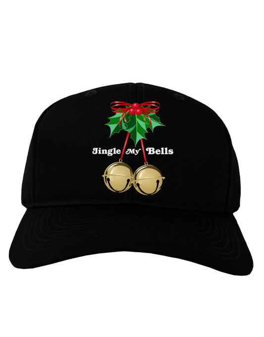 Jingle My Bells Adult Dark Baseball Cap Hat-Baseball Cap-TooLoud-Black-One Size-Davson Sales
