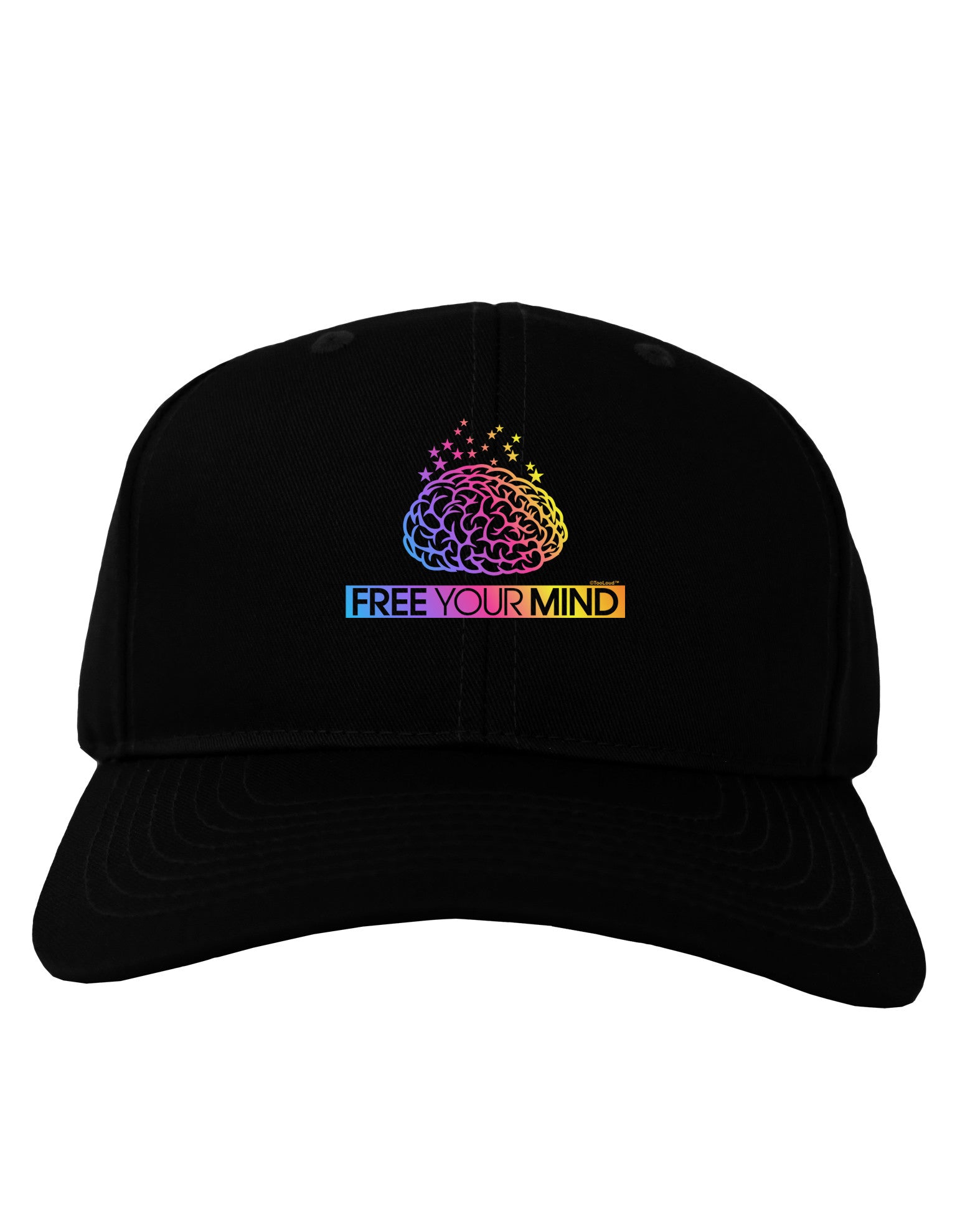 Free Your Mind Adult Dark Baseball Cap Hat-Baseball Cap-TooLoud-Black-One Size-Davson Sales