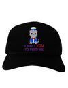 Patriotic Cat I Want You Adult Dark Baseball Cap Hat by TooLoud-Baseball Cap-TooLoud-Black-One Size-Davson Sales