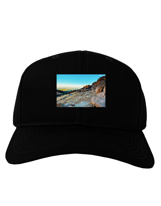 CO Rockies View Adult Dark Baseball Cap Hat-Baseball Cap-TooLoud-Black-One Size-Davson Sales