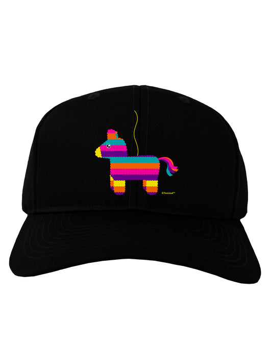 Colorful Hanging Pinata Design Adult Dark Baseball Cap Hat by TooLoud-Baseball Cap-TooLoud-Black-One Size-Davson Sales