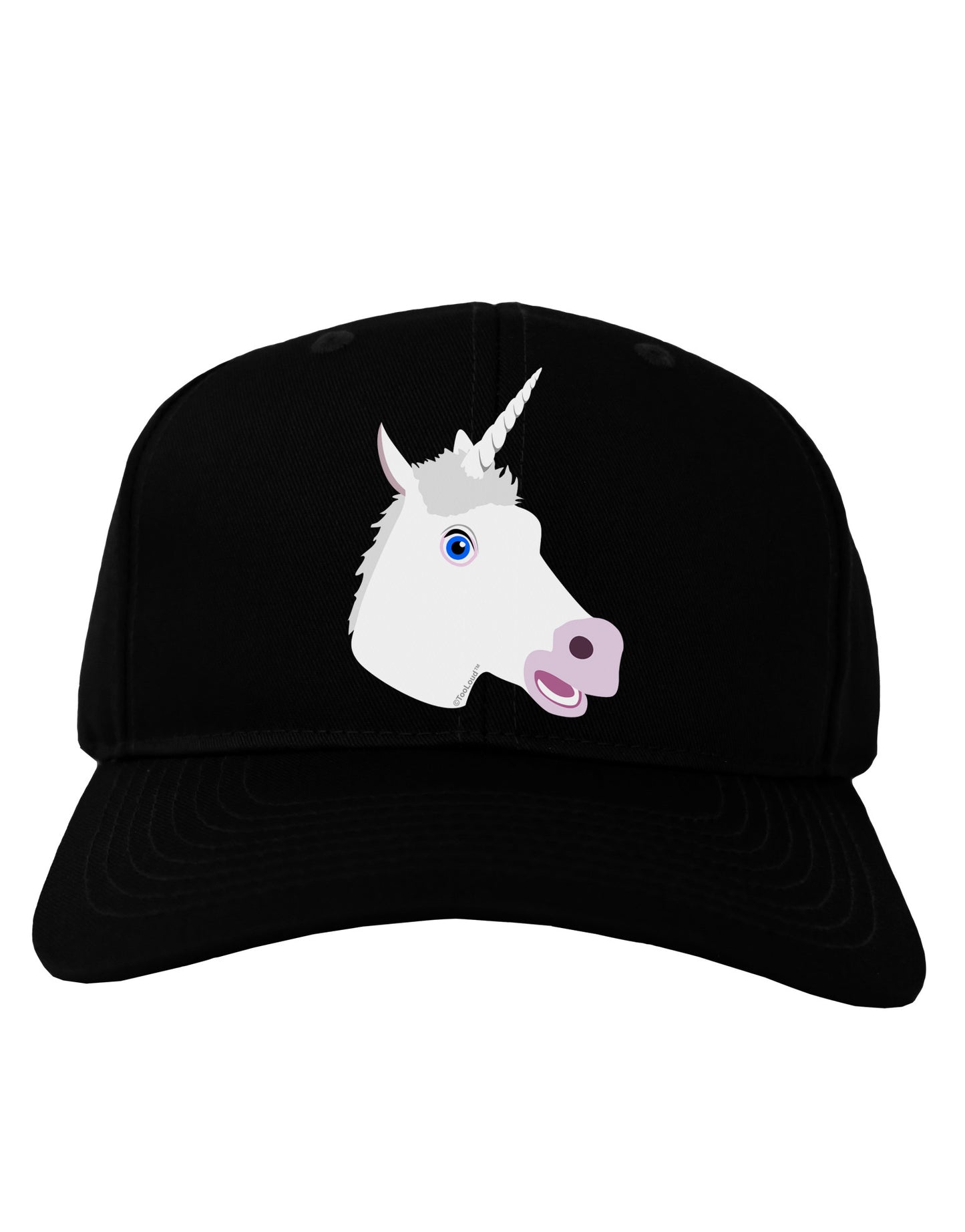 Fanciful Unicorn Adult Dark Baseball Cap Hat-Baseball Cap-TooLoud-Black-One Size-Davson Sales