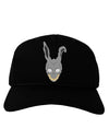 Scary Bunny Face Adult Dark Baseball Cap Hat-Baseball Cap-TooLoud-Black-One Size-Davson Sales