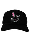 Cute Bunny Face Adult Baseball Cap Hat-Baseball Cap-TooLoud-Black-One Size-Davson Sales