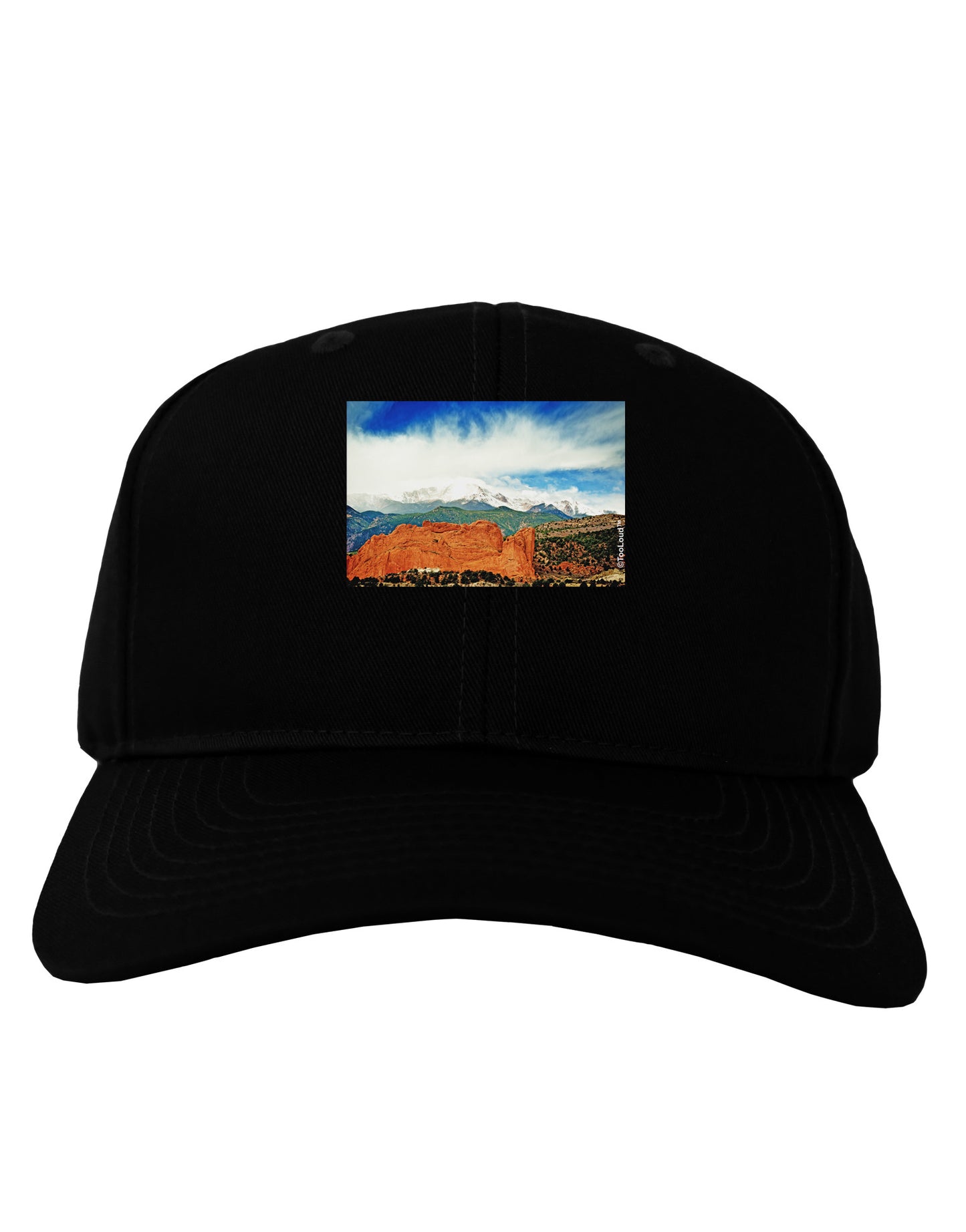 CO Beautiful View Adult Dark Baseball Cap Hat-Baseball Cap-TooLoud-Black-One Size-Davson Sales