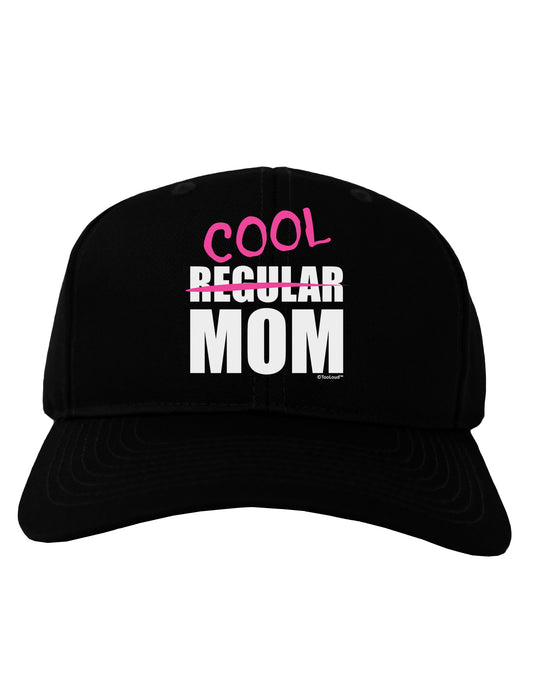 Not A Regular Mom Design Adult Dark Baseball Cap Hat by TooLoud-Baseball Cap-TooLoud-Black-One Size-Davson Sales