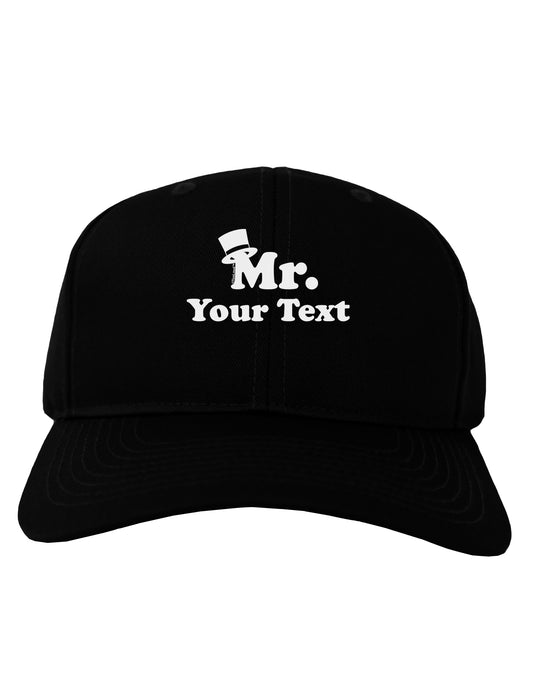 Personalized Mr Classy Adult Dark Baseball Cap Hat by TooLoud-Baseball Cap-TooLoud-Black-One Size-Davson Sales