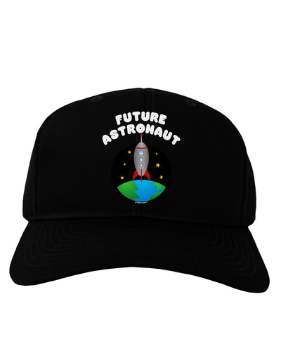 Future Astronaut Color Adult Dark Baseball Cap Hat-Baseball Cap-TooLoud-Black-One Size-Davson Sales