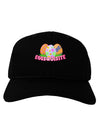 Eggsquisite Adult Dark Baseball Cap Hat-Baseball Cap-TooLoud-Black-One Size-Davson Sales