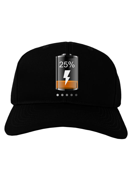 Low Energy 25 Percent Adult Dark Baseball Cap Hat-Baseball Cap-TooLoud-Black-One Size-Davson Sales