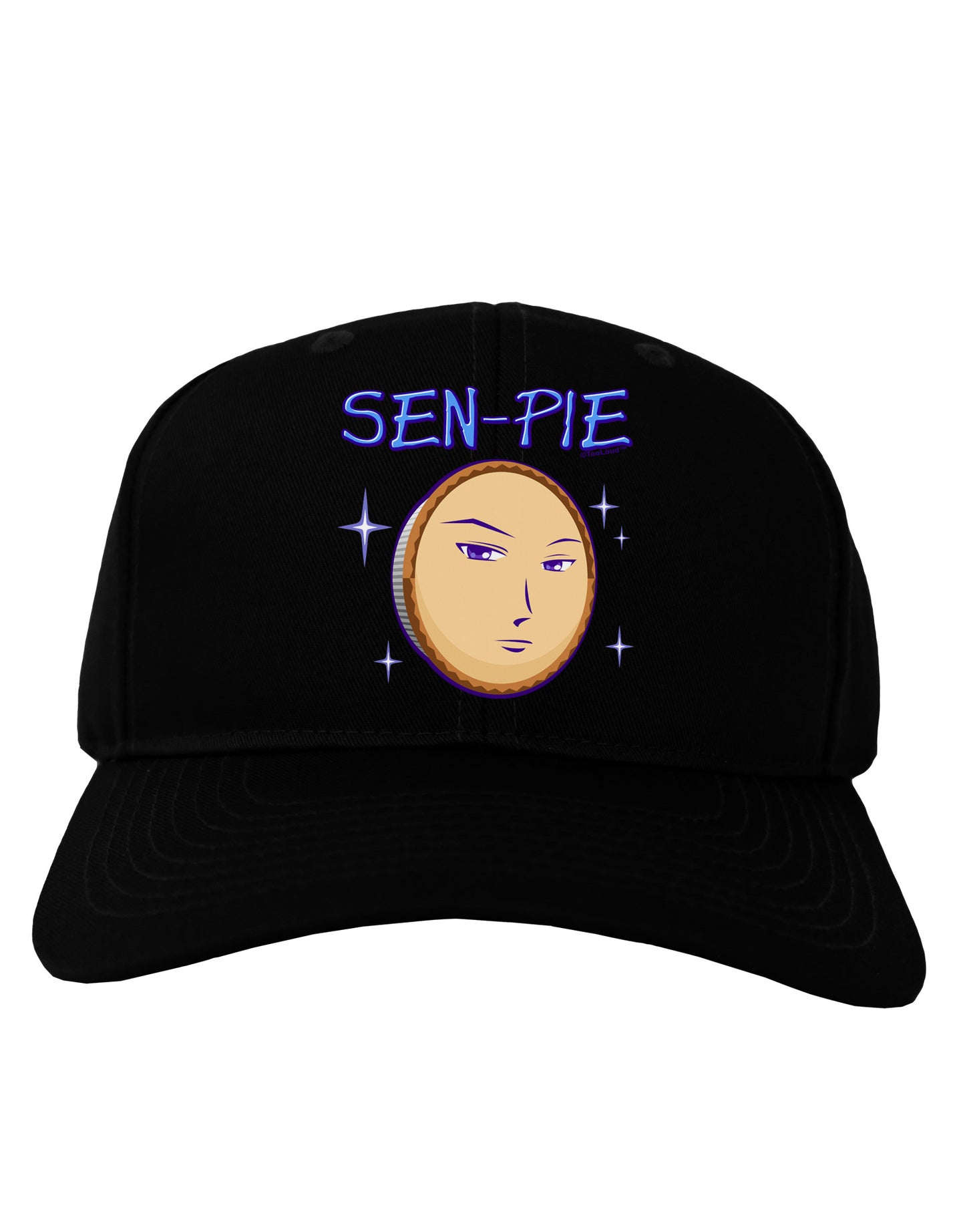 Sen-Pie Sama Kun San Chan Adult Dark Baseball Cap Hat-Baseball Cap-TooLoud-Black-One Size-Davson Sales