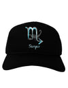 Scorpio Symbol Adult Dark Baseball Cap Hat-Baseball Cap-TooLoud-Black-One Size-Davson Sales