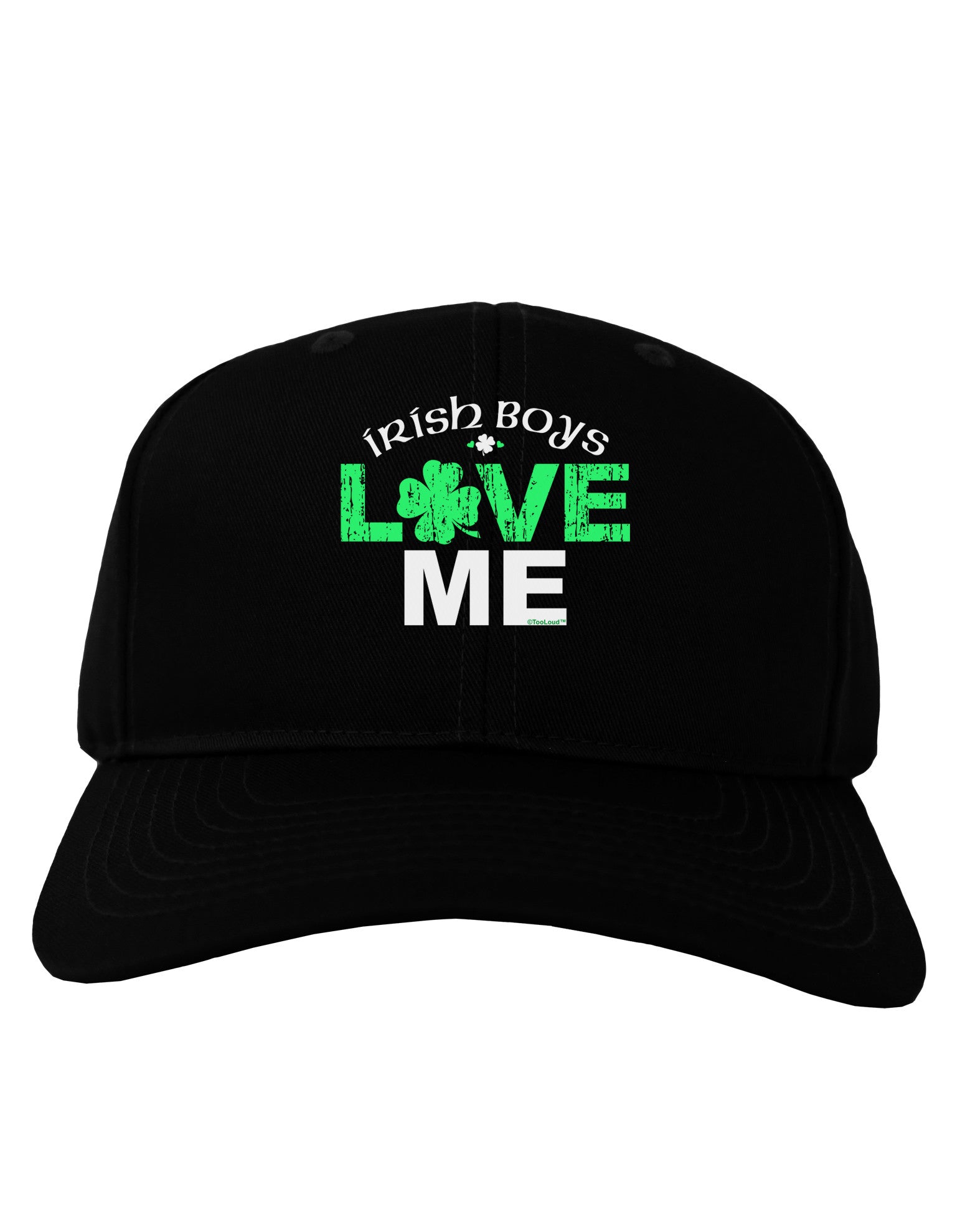 Irish Boys Love Me Adult Dark Baseball Cap Hat-Baseball Cap-TooLoud-Black-One Size-Davson Sales