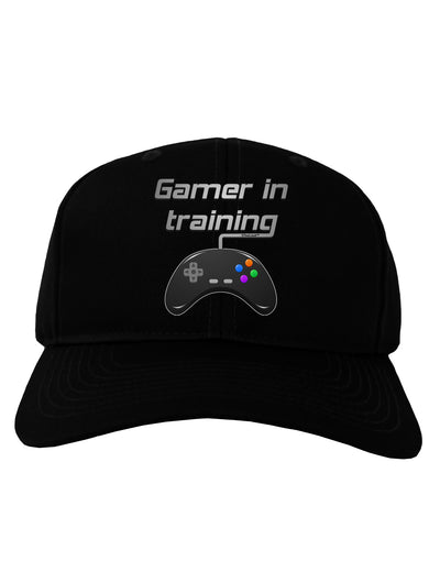 Gamer In Training Color Adult Dark Baseball Cap Hat-Baseball Cap-TooLoud-Black-One Size-Davson Sales