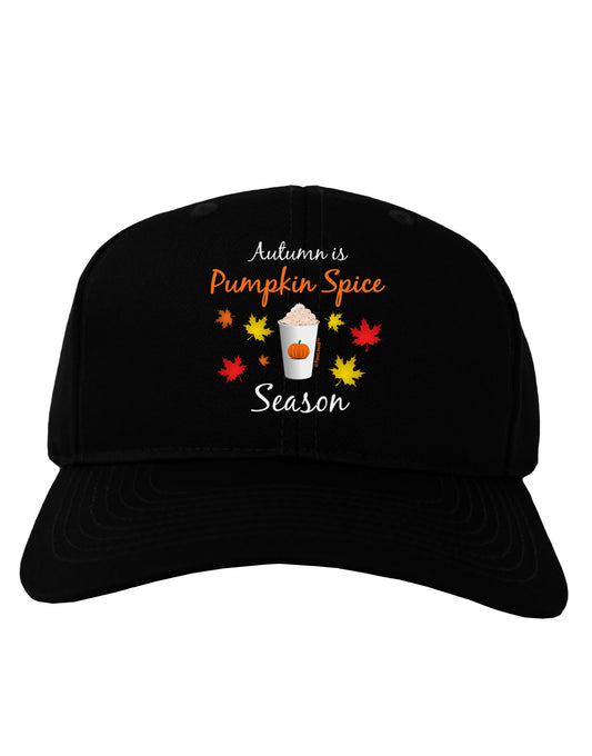 Pumpkin Spice Season Adult Dark Baseball Cap Hat-Baseball Cap-TooLoud-Black-One Size-Davson Sales