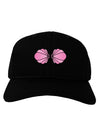 Easy Mermaid Costume Pink Shells - Halloween Adult Dark Baseball Cap Hat-Baseball Cap-TooLoud-Black-One Size-Davson Sales