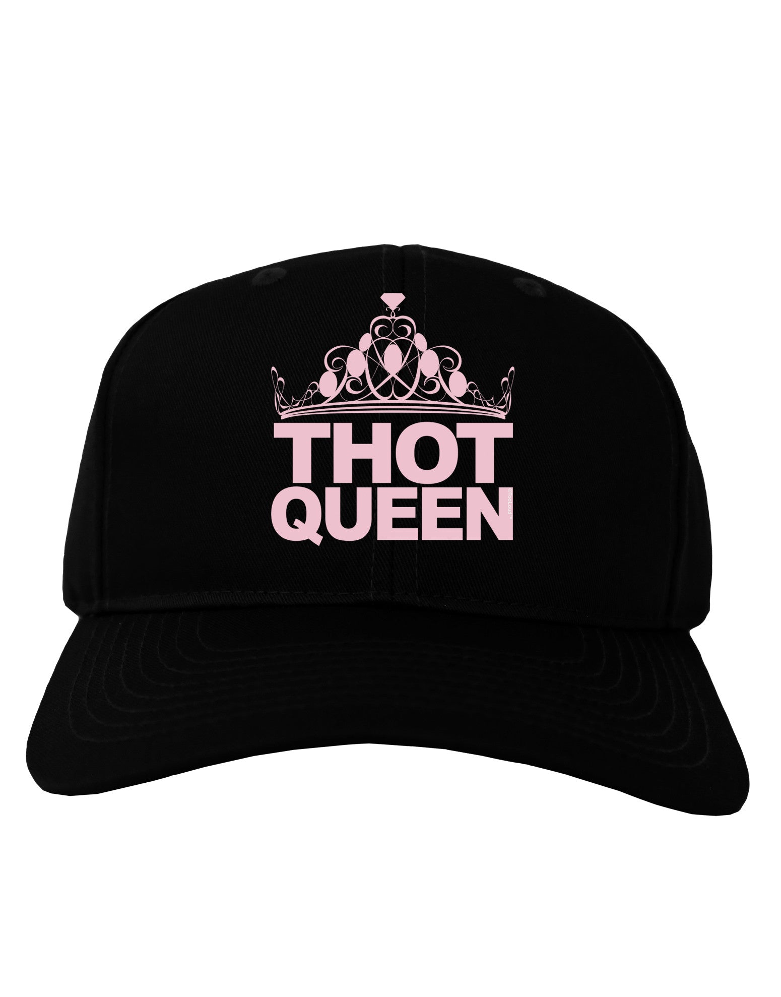 THOT Queen Adult Dark Baseball Cap Hat-Baseball Cap-TooLoud-Black-One Size-Davson Sales