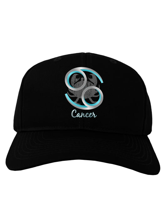 Cancer Symbol Adult Dark Baseball Cap Hat-Baseball Cap-TooLoud-Black-One Size-Davson Sales