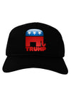 Trump Bubble Symbol Adult Dark Baseball Cap Hat-Baseball Cap-TooLoud-Black-One Size-Davson Sales