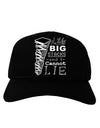 I Like Big Stacks -of books- Adult Dark Baseball Cap Hat-Baseball Cap-TooLoud-Black-One Size-Davson Sales