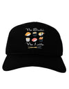 No Sushi No Life Adult Dark Baseball Cap Hat-Baseball Cap-TooLoud-Black-One Size-Davson Sales