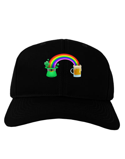 End Of The Rainbow - Beer Adult Dark Baseball Cap Hat-Baseball Cap-TooLoud-Black-One Size-Davson Sales