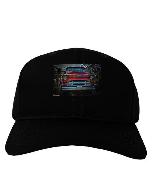 Vintage Truck Adult Dark Baseball Cap Hat-Baseball Cap-TooLoud-Black-One Size-Davson Sales
