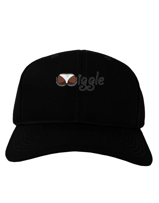 Wiggle - Twerk Dark Adult Dark Baseball Cap Hat-Baseball Cap-TooLoud-Black-One Size-Davson Sales