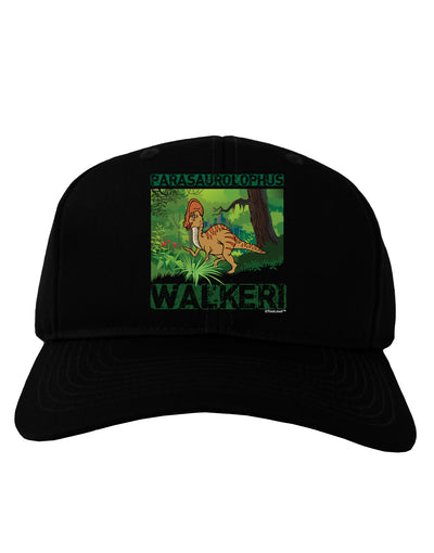 Parasaurolophus Walkeri - With Name Adult Dark Baseball Cap Hat-Baseball Cap-TooLoud-Black-One Size-Davson Sales