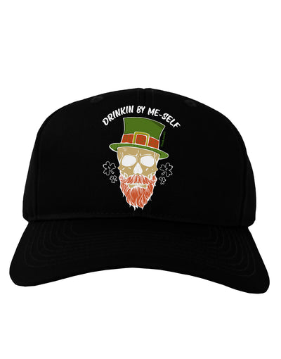 Drinking By Me-Self Adult Baseball Cap Hat-Baseball Cap-TooLoud-Black-One-Size-Fits-Most-Davson Sales