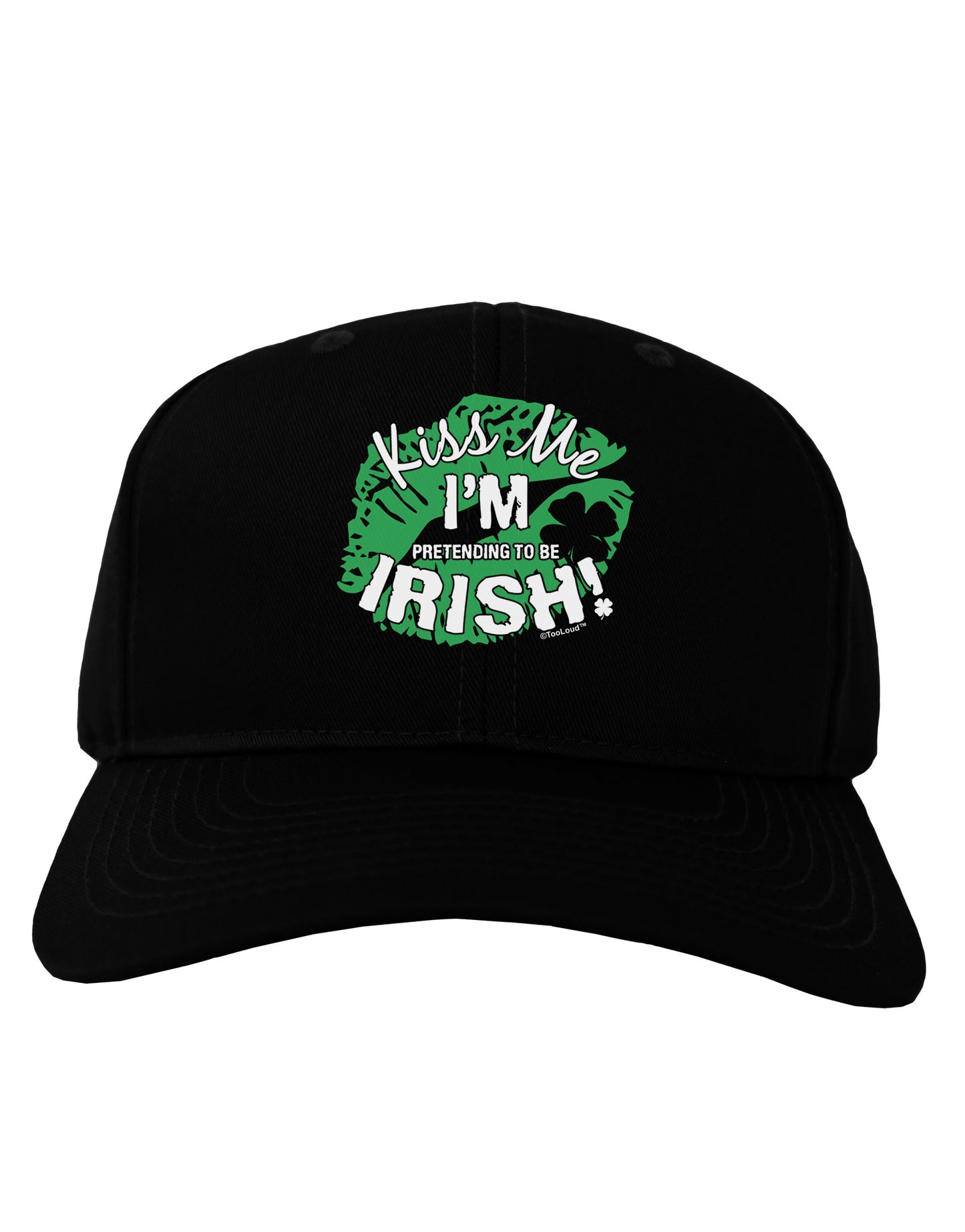 I'm Pretending To Be Irish Adult Dark Baseball Cap Hat-Baseball Cap-TooLoud-Black-One Size-Davson Sales