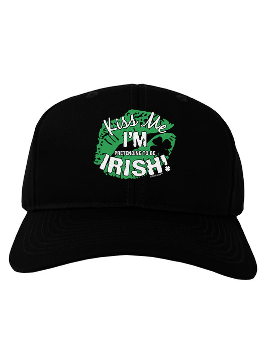 I'm Pretending To Be Irish Adult Dark Baseball Cap Hat-Baseball Cap-TooLoud-Black-One Size-Davson Sales